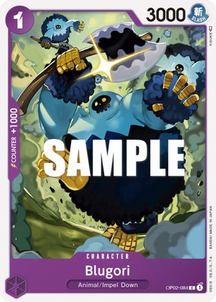 Blugori (OP02-084) [Paramount War] One Piece Single Bandai