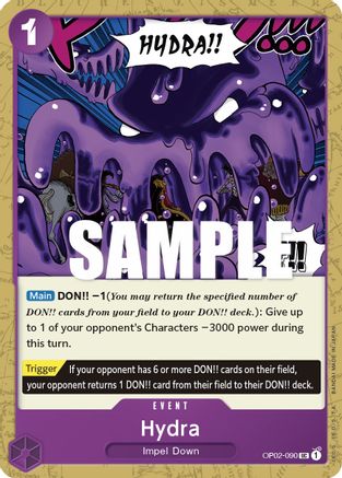 Hydra (OP02-090) [Paramount War] One Piece Single Bandai