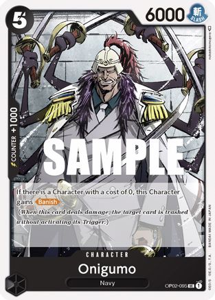 Onigumo (OP02-095) [Paramount War] One Piece Single Bandai