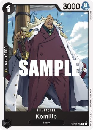 Komille (OP02-097) [Paramount War] One Piece Single Bandai