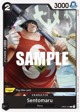 Sentomaru (OP02-104) [Paramount War] One Piece Single Bandai