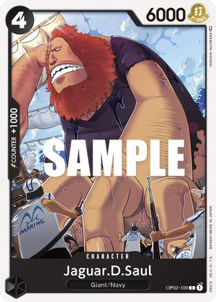 Jaguar.D.Saul (OP02-109) [Paramount War] One Piece Single Bandai