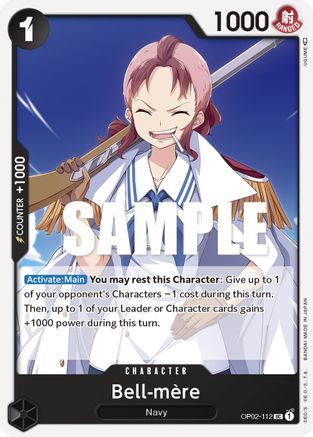 Bell-mere (OP02-112) [Paramount War] One Piece Single Bandai