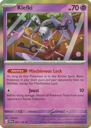 Klefki (96) Holofoil [SV: Base Set] Pokemon Single Pokémon