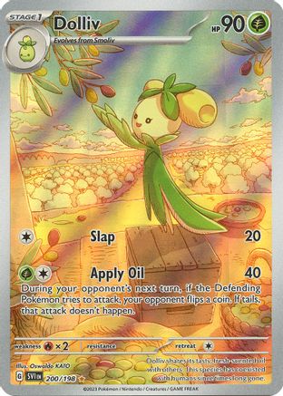 Dolliv - 200/198 Holofoil [SV: Base Set] Pokemon Single Pokémon