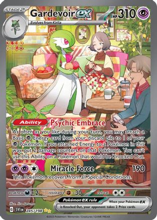 Gardevoir ex - 245/198 Holofoil [SV: Base Set] Pokemon Single Pokémon