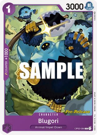 Blugori (OP02-084) [Paramount War Pre-Release Cards] One Piece Single Bandai