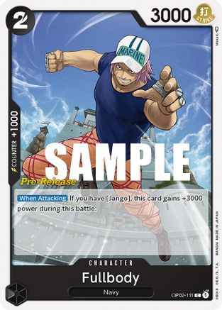 Fullbody (OP02-111) [Paramount War Pre-Release Cards] One Piece Single Bandai