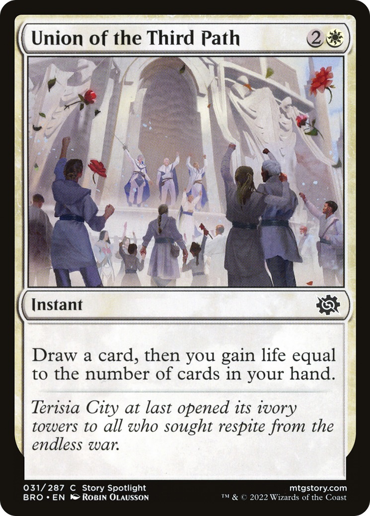 Union of the Third Path (BRO-031) [The Brothers' War] MTG Single Wizards of the Coast