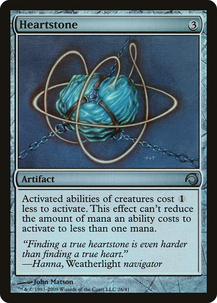 Heartstone (PDS-026) [Misc] Premium Deck Series: Slivers Foil MTG Single Wizards of the Coast