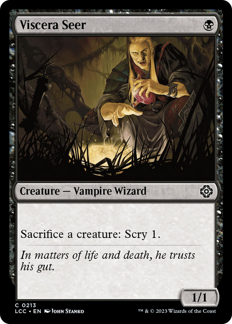 Viscera Seer (LCC-213) [The Lost Caverns of Ixalan Commander] MTG Single Wizards of the Coast
