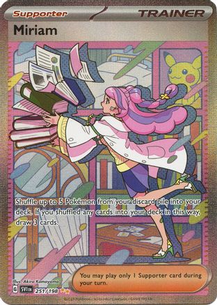 Miriam - 251/198 Holofoil [SV: Base Set] Pokemon Single Pokémon