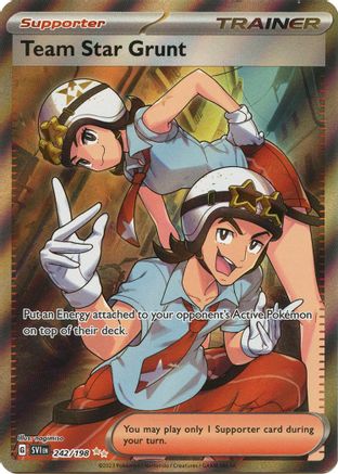 Team Star Grunt - 242/198 Holofoil [SV: Base Set] Pokemon Single Pokémon