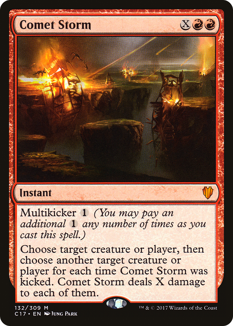 Comet Storm (C17-132) [Commander 2017] MTG Single Wizards of the Coast