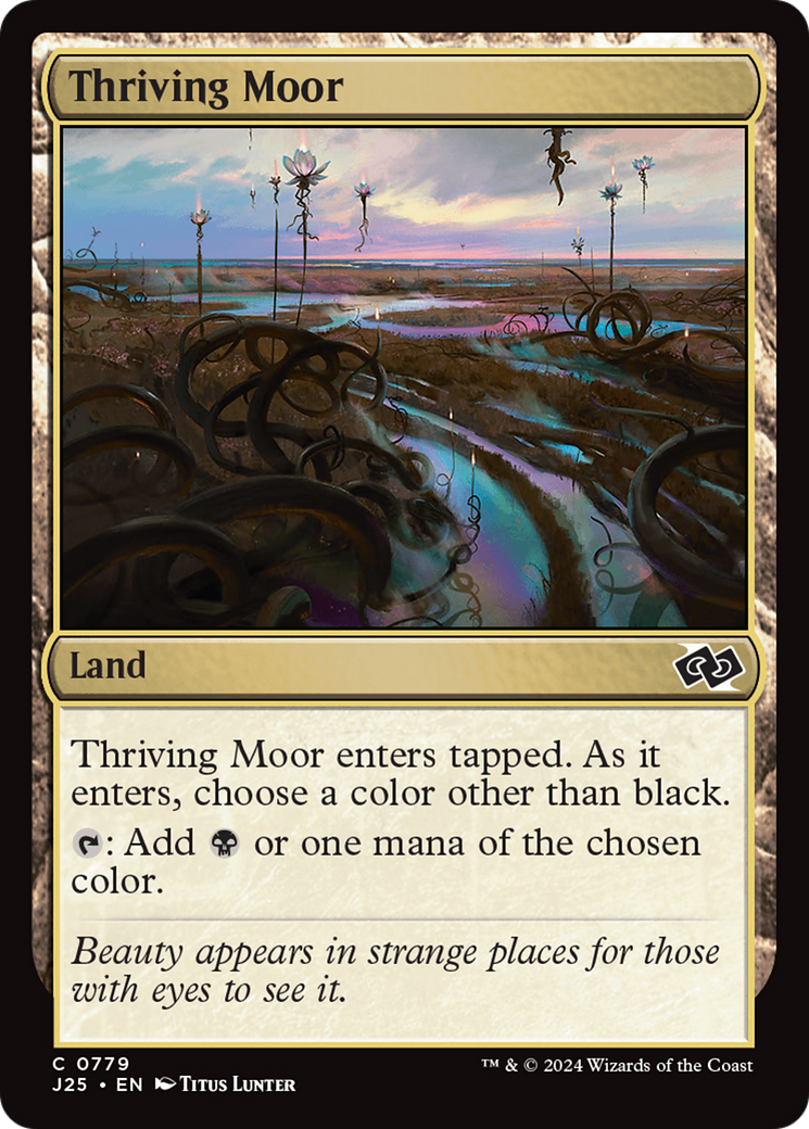 Thriving Moor (J25-779) [Foundations Jumpstart] MTG Single Wizards of the Coast