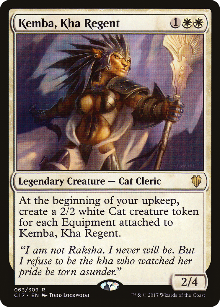 Kemba, Kha Regent [Commander 2017] MTG Single Magic: The Gathering