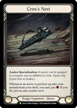 Barbed Castaway [LGS129] (Promo)  Rainbow Foil Flesh And Blood Single Flesh And Blood   
