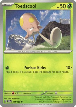 Toedscool - 024/198 [SV: Base Set] Pokemon Single Pokémon