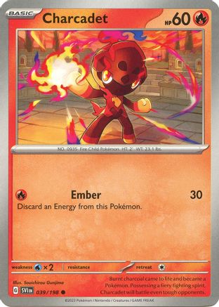 Charcadet - 039/198 Reverse Holofoil [SV: Base Set] Pokemon Single Pokémon
