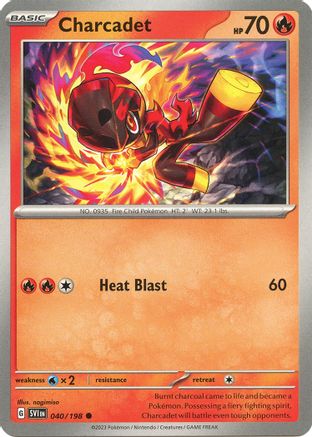 Charcadet - 040/198 [SV: Base Set] Pokemon Single Pokémon