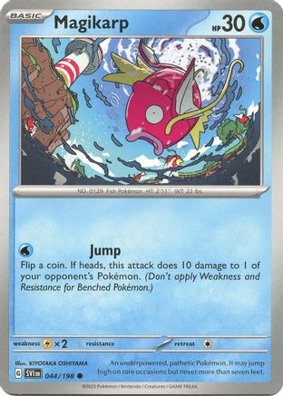 Magikarp (44) [SV: Base Set] Pokemon Single Pokémon