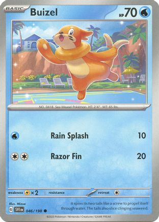 Buizel (46) [SV: Base Set] Pokemon Single Pokémon