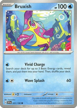 Bruxish (51) [SV: Base Set] Pokemon Single Pokémon