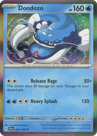 Dondozo - 061/198 Reverse Holofoil [SV: Base Set] Pokemon Single Pokémon