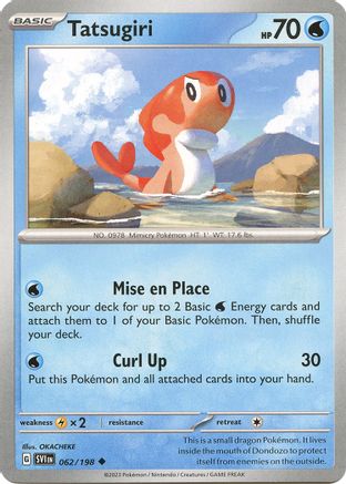 Tatsugiri 062/198 [SV: Base Set] Pokemon Single Pokémon