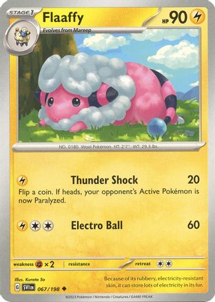 Flaaffy (67) [SV: Base Set] Pokemon Single Pokémon