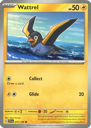 Wattrel - 077/198 [SV: Base Set] Pokemon Single Pokémon