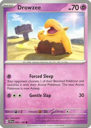 Drowzee - 082/198 Reverse Holofoil [SV: Base Set] Pokemon Single Pokémon