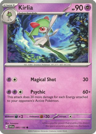 Kirlia - 085/198 Reverse Holofoil [SV: Base Set] Pokemon Single Pokémon