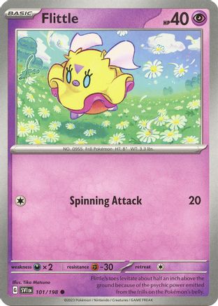 Flittle - 101/198 [SV: Base Set] Pokemon Single Pokémon