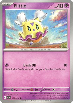 Flittle - 102/198 [SV: Base Set] Pokemon Single Pokémon