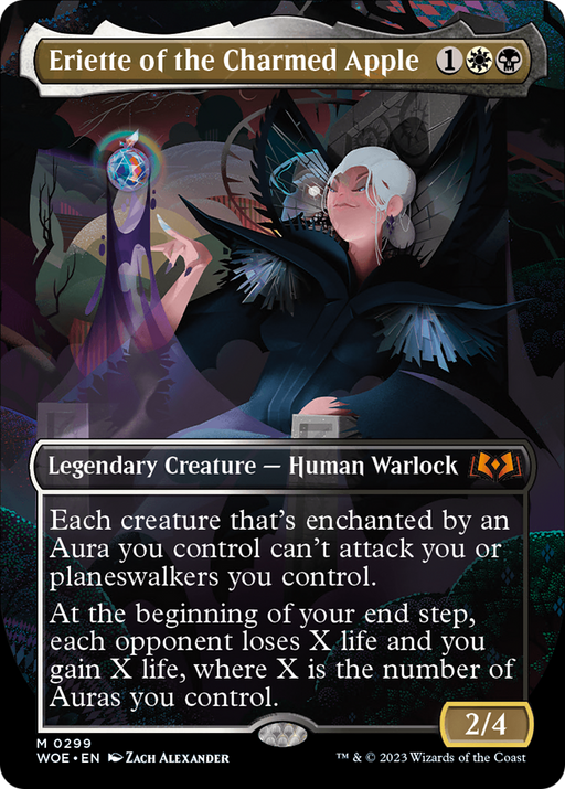 Eriette of the Charmed Apple (WOE-299) [Wilds of Eldraine] (Borderless) MTG Single Wizards of the Coast