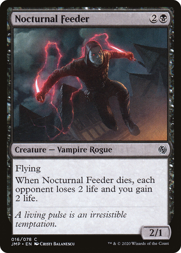 Nocturnal Feeder (JMP-016) [Jumpstart] MTG Single Wizards of the Coast