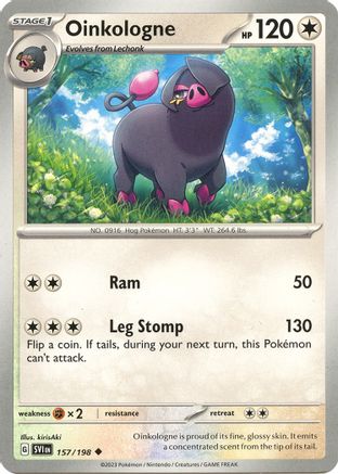 Oinkologne (157) [SV: Base Set] Pokemon Single Pokémon