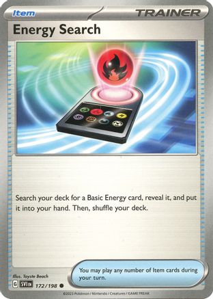 Energy Search (172) [SV: Base Set] Pokemon Single Pokémon