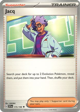 Jacq - 175/198 Reverse Holofoil [SV: Base Set] Pokemon Single Pokémon