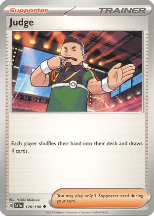 Judge (176) Reverse Holofoil [SV: Base Set] Pokemon Single Pokémon