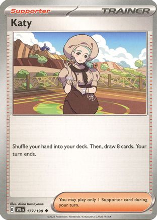 Katy - 177/198 Reverse Holofoil [SV: Base Set] Pokemon Single Pokémon
