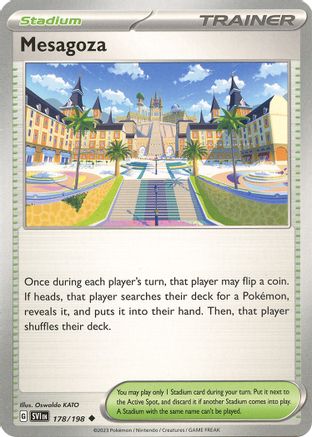 Mesagoza - 178/198 Reverse Holofoil [SV: Base Set] Pokemon Single Pokémon