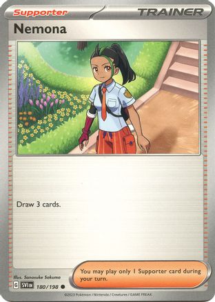Nemona (180) Reverse Holofoil [SV: Base Set] Pokemon Single Pokémon