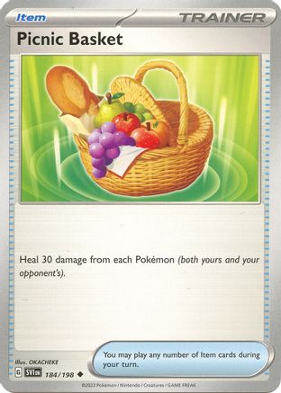 Picnic Basket (184) [SV: Base Set] Pokemon Single Pokémon