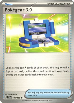 Pokegear 3.0 (186) Reverse Holofoil [SV01 Scarlet & Violet Base Set] Pokemon Single Pokémon