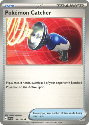 Pokemon Catcher (187) [SV: Base Set] Pokemon Single Pokémon