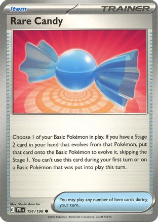 Rare Candy - 191/198 [SV: Base Set] Pokemon Single Pokémon