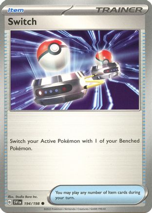 Switch (194) Reverse Holofoil [SV: Base Set] Pokemon Single Pokémon