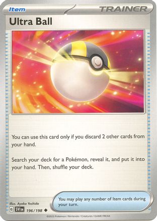 Ultra Ball (196) Reverse Holofoil [SV: Base Set] Pokemon Single Pokémon